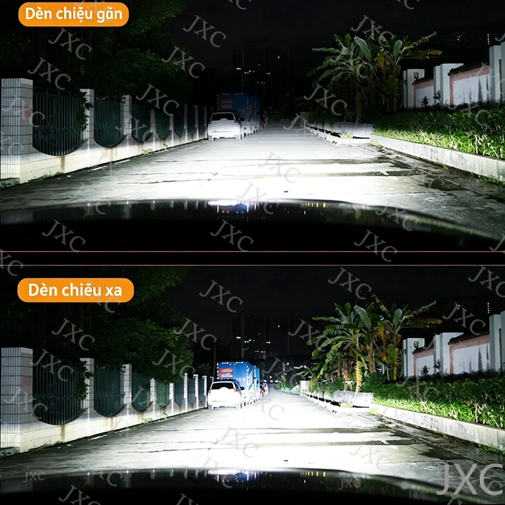 HI H7 H4 Đèn LED công suất cao 6000LM 6000K Rõ ràng na Đèn pha Cài đặt dễ dàng mà không cần công cụ, ánh sáng mạnh tập trung chiếu xạ siêu rõ ràng, phạm vi siêu xa hơn 200 mét, công nghệ dẫn nhiệt