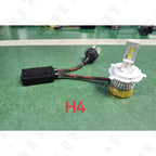 R18-2PCS Đèn pha ô tô LED Bóng Đèn Cos / Đèn Pha LED Xe hơi 60000lm H4/H7/H1 Siêu sáng Chuyên Ô Tô Xe Máy
