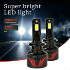 R20-Автомобильная LED фара H4/H7/H1 120w Супер прочная Ударопрочная Подходит для Toyota Honda Hyundai
