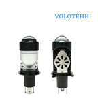 T08/T08S-Đèn Pha LED  H4  Công Xuất 35w ánh sáng 3 màu vàng, vàng nắng, trắng thay đổi màu qua từng lần bật, tắt.  Lắp Ô tô, Xe M