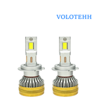 R18-2PCS Đèn pha ô tô LED Bóng Đèn Cos / Đèn Pha LED Xe hơi 60000lm H4/H7/H1 Siêu sáng Chuyên Ô Tô Xe Máy