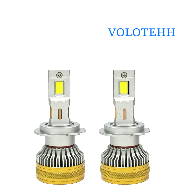 R18-2PCS Đèn pha ô tô LED Bóng Đèn Cos / Đèn Pha LED Xe hơi 60000lm H4/H7/H1 Siêu sáng Chuyên Ô Tô Xe Máy