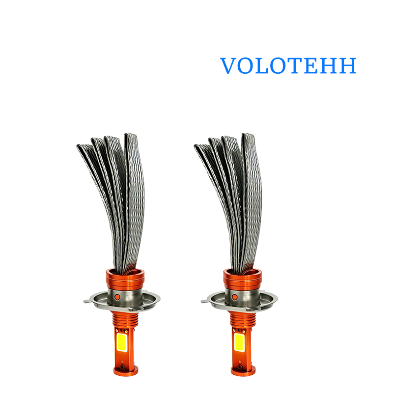 Đèn LED xe máy H4 ```DC10-24v``` Công suất: 20W Công suất: 7000k Dòng quang: 1800 LM, tản nhiệt bằng đồng. "Tuổi thọ siêu dài, cài đặt không phá hủy