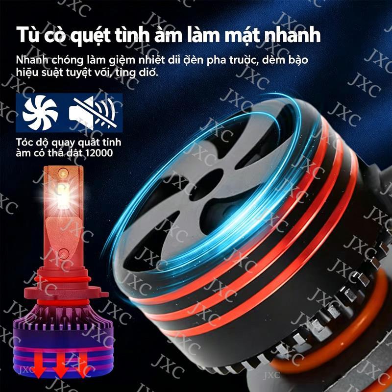 M8PRO H4/H7 Quyền lực 60W, điện áp 12-24V Đèn pha LED, lắp đặt không phá hủy, tuổi thọ siêu dài 5000h+, chịu lạnh và chịu nhiệt