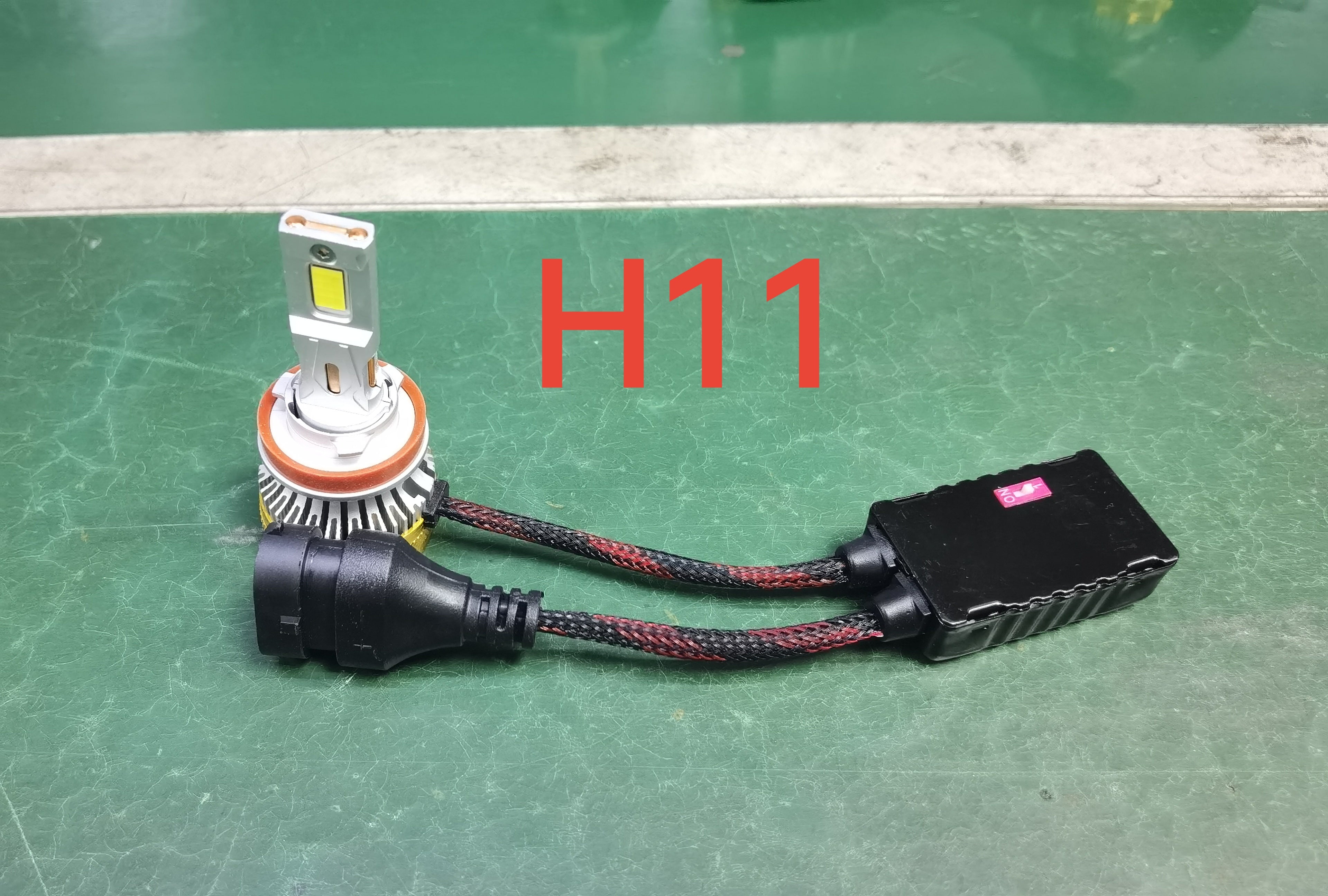 R18-2PCS Đèn pha ô tô LED Bóng Đèn Cos / Đèn Pha LED Xe hơi 60000lm H4/H7/H1 Siêu sáng Chuyên Ô Tô Xe Máy