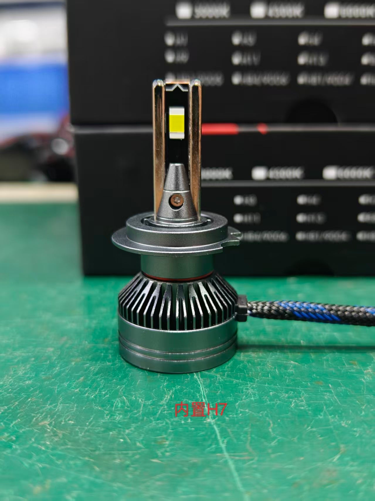 R10-2 CÁI 【40W】Bóng đèn Cos / Đèn pha LED  H4/H7 - Trắng 6000K Đèn LED ô tô