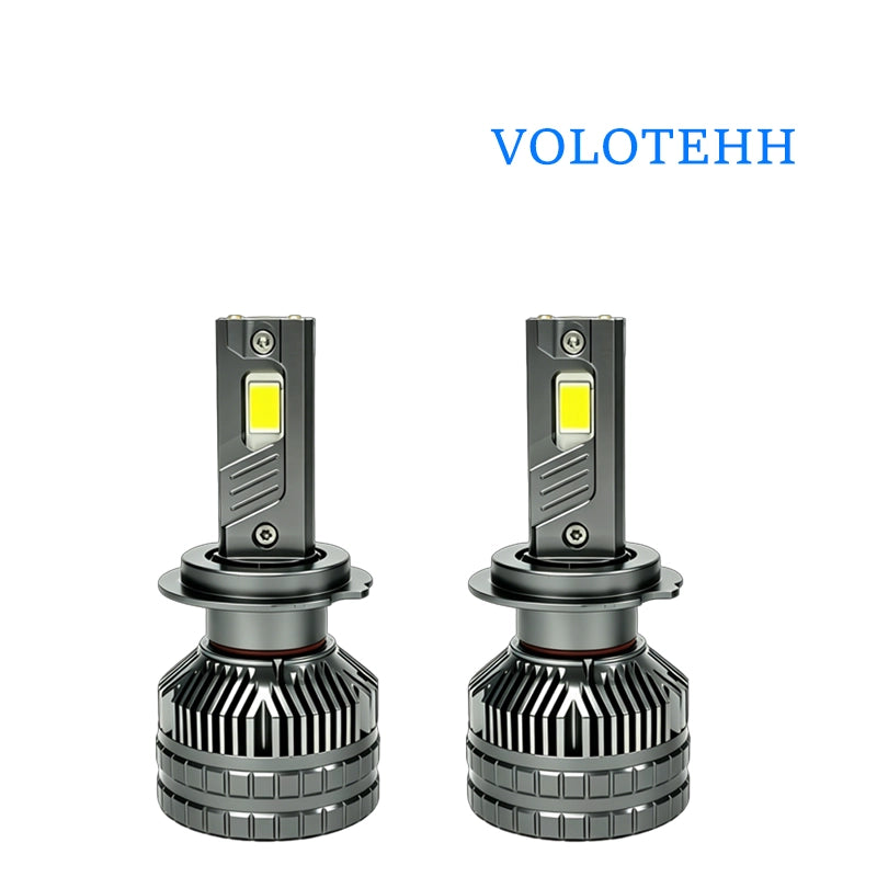 H4 LED Headlight for Car H4 led Bulb180W 18000LM 2Pcs Long Lifespan White Easy Instal