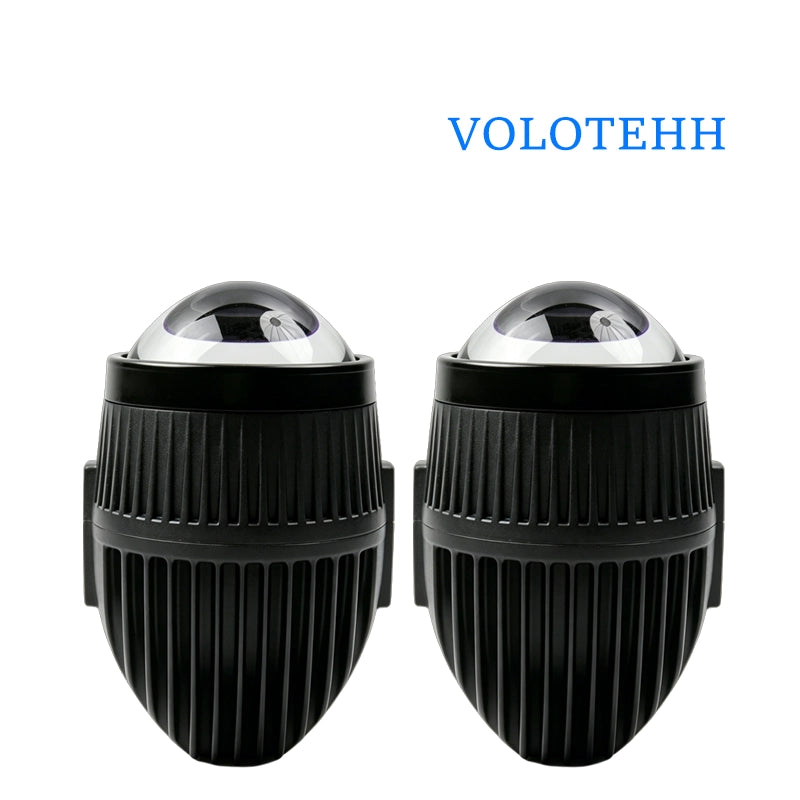 WD-14C/15C Series + Đèn LED Trung Võng Ô Tô + Đèn Sương Mù Bi Cầu 2 Inch Chiếu Thẳng 1 Cầu + Đơn Màu / 3 Màu, H40W/L30W, 3000LM, 9-16V, Bảo Hành 18 Tháng