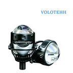 D80- Series 2.5 Inch Bi-LED Projector Lens Dual Beam Headlight Lens OSRAM Chip 4300K/6500K 55W/65W