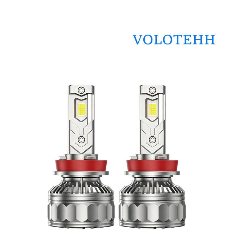 R11 Công suất cao 4575-12x51mil 12V 150W (khởi động), 100W (ổn định), độ sáng cực cao 15000LM, nhiệt độ màu kép 4300K/6000K, bóng đèn thay thế cho ô tô.