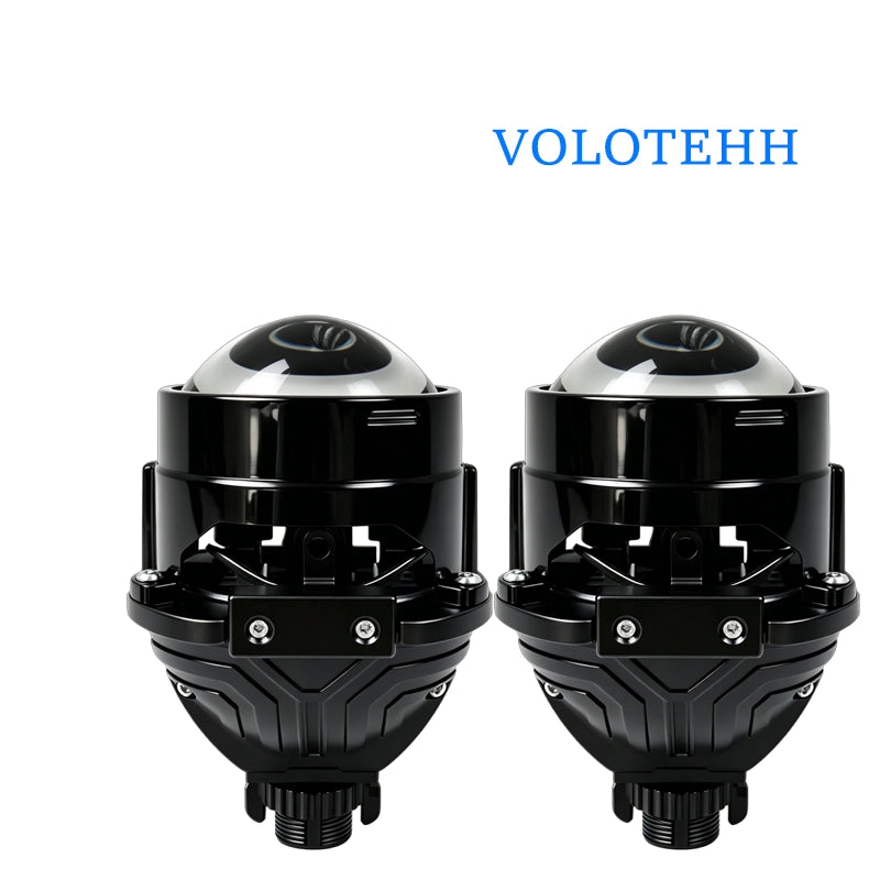 AYS-10 Series + Đèn LED Ô Tô + Lens 2.5 Inch Single Cup Dual Beam, Cos/Pha 60W/70W, 5800K, 6000LM, 9-16V, Bảo Hành 18 Tháng