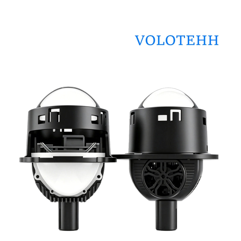 D60 Series + Đèn LED Ô Tô + Lens Bi LED 3.0 Inch Không Phá Zin, Cos/Pha 45W/55W, 4300K/6500K, 9-16V/24V, Bảo Hành 3 Năm