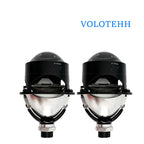 JC-08 Series + Đèn LED Ô Tô + Lens 2.5 Inch Single Cup Dual Beam, Cos/Pha 45W/50W, 5800K, 6000LM, 9-16V, Bảo Hành 18 Tháng
