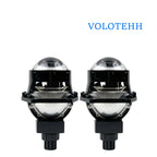 JC-33 Series + Đèn LED Ô Tô + Lens 2.5 Inch Double Cup Dual Beam, Cos/Pha 65W/55W, 5800K, 6000LM, 9-16V, Bảo Hành 18 Tháng
