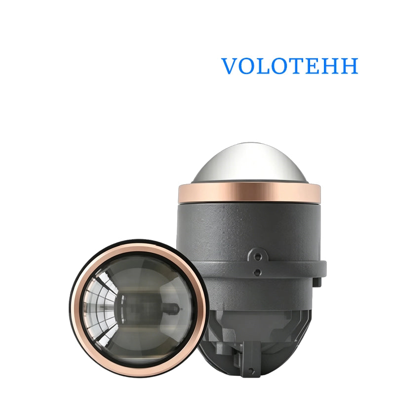 WD-19C Series + Đèn LED Trung Võng Ô Tô + Đèn Sương Mù Bi Cầu 3 Inch + 3 Màu, Cos/Pha 35W/45W, LED Osram Nhập Khẩu