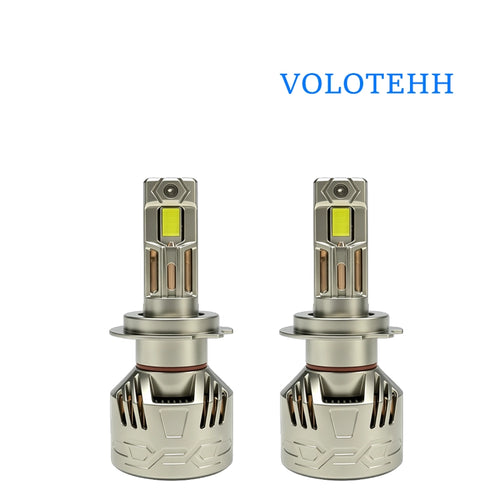 A46-Đèn LED Pha Ô Tô Màu Bạc Xám 60W – Chip LED 4575 12 Nhân, Ánh Sáng Trắng 6000K, Điện Áp 9V-24V