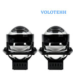 JC-82 Series + Đèn LED Ô Tô + Lens 3 Inch Single Cup Dual Beam, Cos/Pha 45W/50W, 5800K, 9900LM, 12V, Bảo Hành 18 Tháng