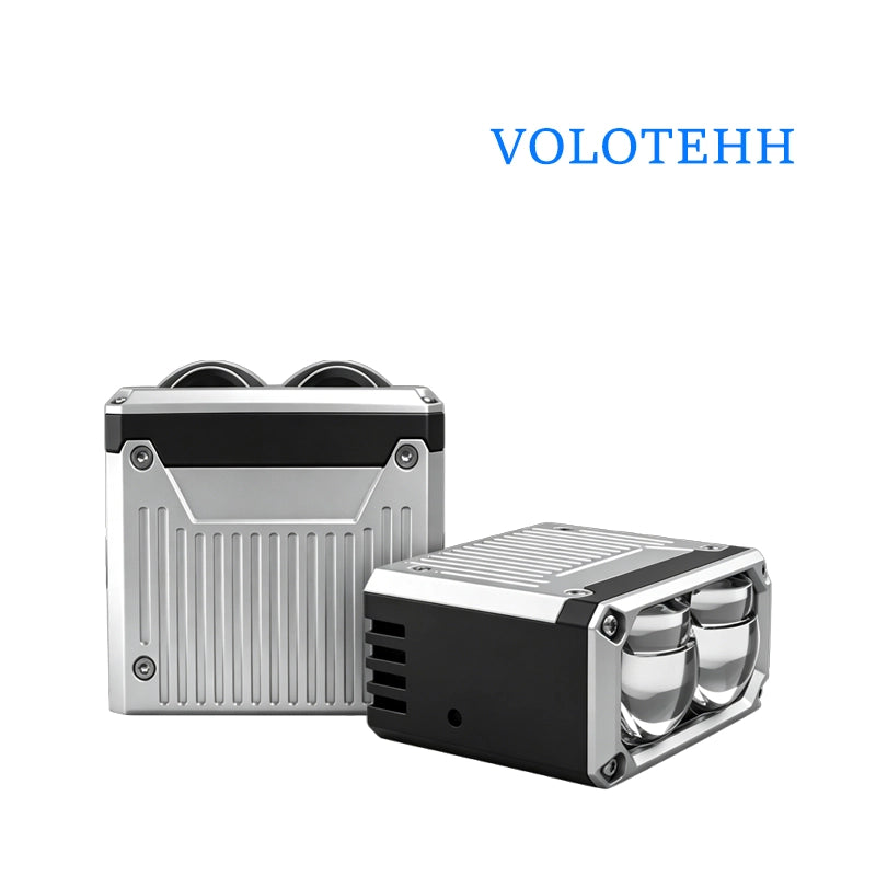 TS2 Series Four-Eye Grille Light LED Spot Light Car Front Grille Lamp 85W High Power Driving Light 9-16V