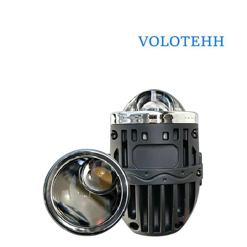 WD-18C  Series + Đèn LED Trung Võng Ô Tô + Đèn Trung Võng 2.5 Inch + 3 Màu, 3000K/4300K/6000K, 35W/55W, LED Osram Nhập Khẩu, Bảo Hành 3 Năm