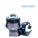 H1-3 Series 3.0 Inch Triple Direct Round Bi-LED Projector Lens Dual Beam Headlight Lens OSRAM LEDs 4300K/6500K