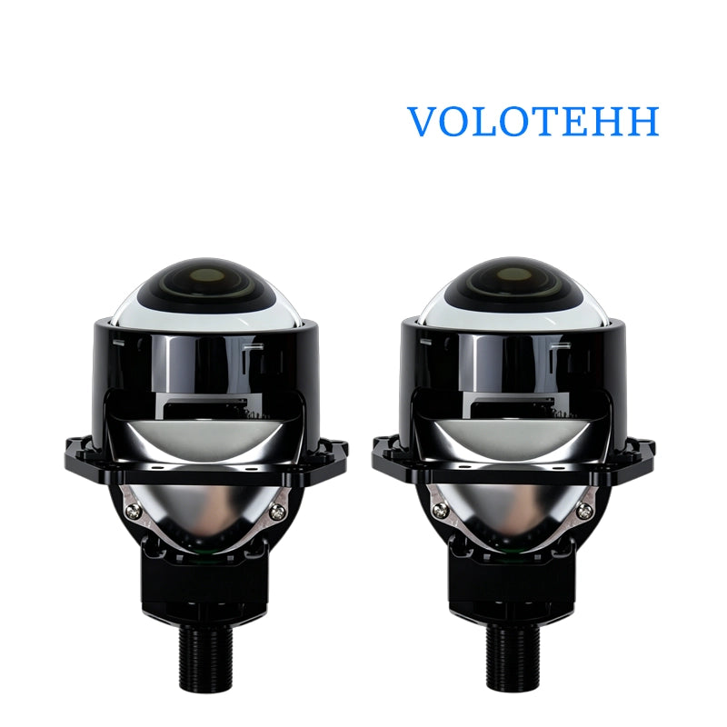 JC-61 Series + Đèn LED Ô Tô + Lens 3 Inch Single Cup Dual Beam Hai Bát, 5800K, 6000LM, 9-16V, Bảo Hành 18 Tháng