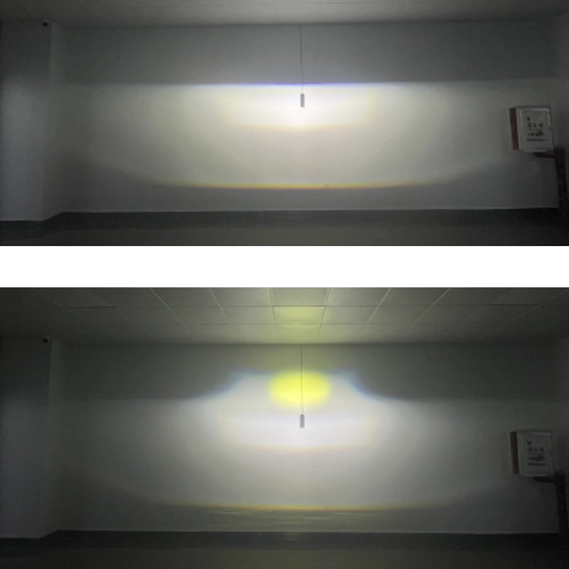 TS10 Series Premium Six-Eye LED Grille Spot Light Car Front Grille Driving Lamp 112W High Power 9-16V
