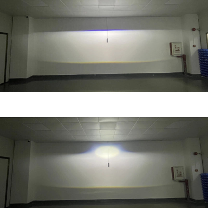 TS16 Series LED Grille Spot Light Car Front Grille Driving Lamp 55W High Power PC Lens 9-16V