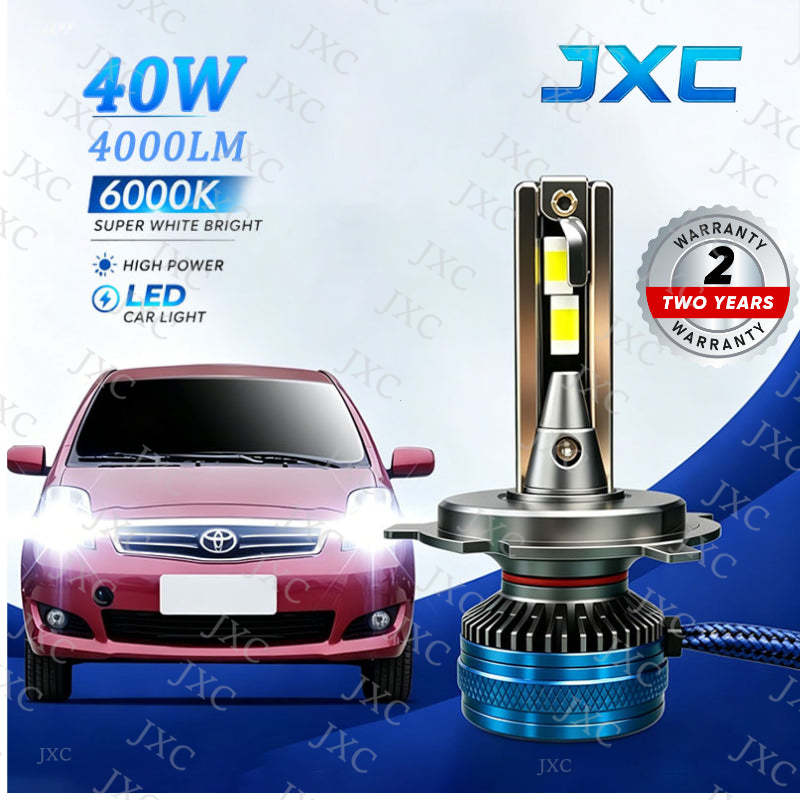 R10-2 ШТ. 【40W】Лампа Дальний свет / LED фара H4/H7 - Белый 6000K LED фара для автомобилей