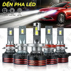 M8PRO H4/H7 Quyền lực 60W, điện áp 12-24V Đèn pha LED, lắp đặt không phá hủy, tuổi thọ siêu dài 5000h+, chịu lạnh và chịu nhiệt