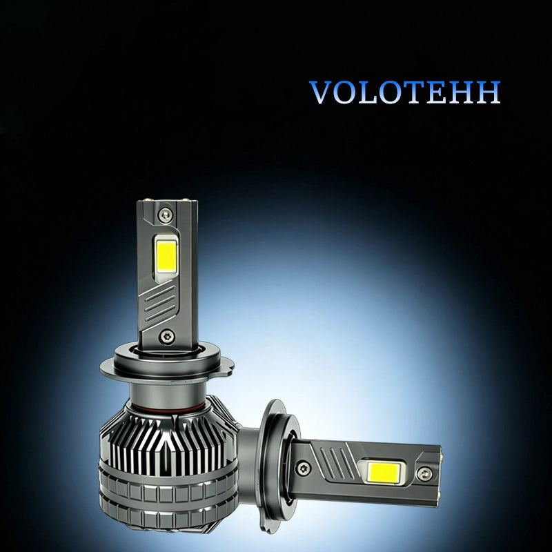 H4 LED Headlight for Car H4 led Bulb180W 18000LM 2Pcs Long Lifespan White Easy Instal