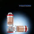 Dòng M9 Đèn thấu kính H4 3 màu cắm trực tiếp 10-80V