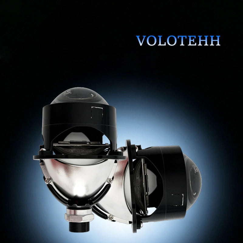 JC-08 Series + Đèn LED Ô Tô + Lens 2.5 Inch Single Cup Dual Beam, Cos/Pha 45W/50W, 5800K, 6000LM, 9-16V, Bảo Hành 18 Tháng