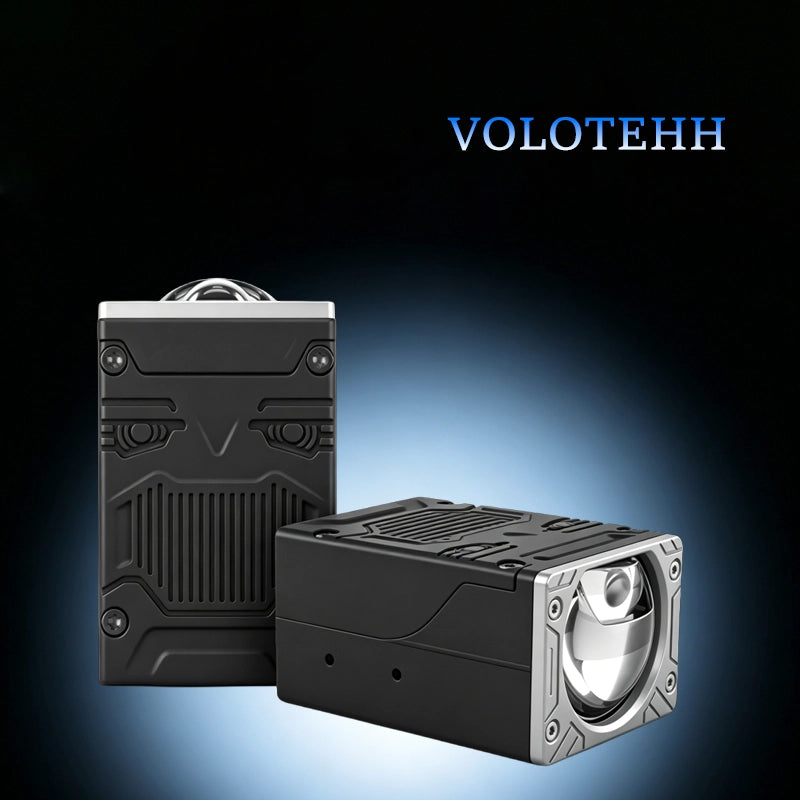 TS16 Series LED Grille Spot Light Car Front Grille Driving Lamp 55W High Power PC Lens 9-16V