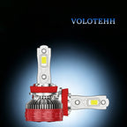V12 Kiểu tiêu chuẩn Đèn pha LED ô tô Chip 4575-12×51mil DC12V Công suất ổn định 85W 12000LM Nhiệt màu kép 4300K/6000K