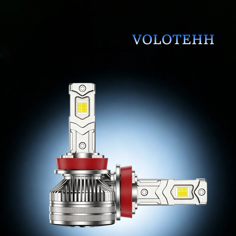 R10 Series Đèn LED Pha Ô Tô 3 Màu Điều Khiển Qua Bluetooth APP – 7500LM, 60W, 3000K/4300K/6000K, Điện Áp 12V
