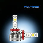 R10 Series Đèn LED Pha Ô Tô 3 Màu Điều Khiển Qua Bluetooth APP – 7500LM, 60W, 3000K/4300K/6000K, Điện Áp 12V