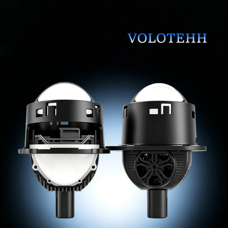 D60 Series + Đèn LED Ô Tô + Lens Bi LED 3.0 Inch Không Phá Zin, Cos/Pha 45W/55W, 4300K/6500K, 9-16V/24V, Bảo Hành 3 Năm