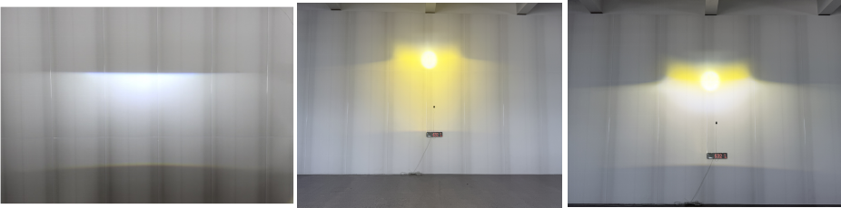 WD-20C Series + Đèn LED Trung Võng Ô Tô + Đèn Sương Mù Bi Cầu 3 Inch Chiếu Thẳng Kép + 3 Màu, Cos/Pha 35W/60W, LED Osram Nhập Khẩu
