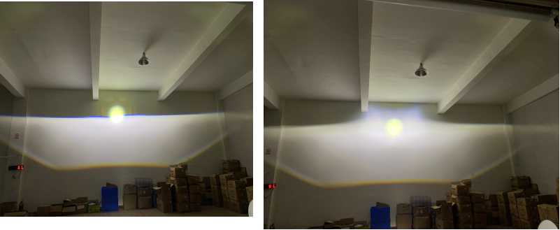 D60S- Series 3.0 Inch No-Modification Dual Beam Bi-LED Projector Lens Dual Direct Headlight Lens OSRAM LEDs 4300K/6500K