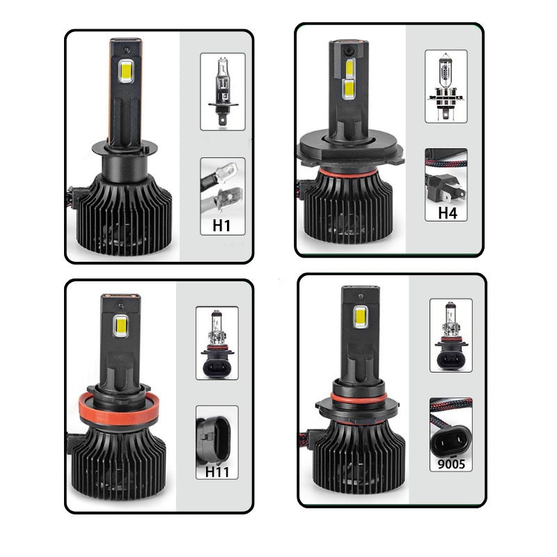 Đèn pha led cho ô tô / xe máy  LR-1 chân H4 / H7 / H11 / H3 / HB3 Đèn Pha Led